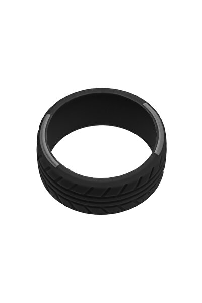 Choice غطاء عجلة قيادة من السيليكون الأسود لجهاز إرسال التحكم عن بعد - مقبض ع...