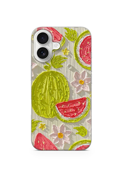 lelia حافظة هاتف شفافة متوافقة مع آيفون 16 بلس مطبوع |   المجموعة: سلسلة باست...