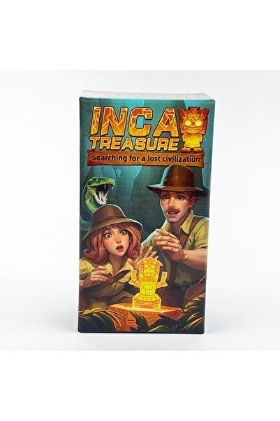Choice Incan Treasure Incan Treasure Quest: Strategy Board Game for 3-8 Players (Ages 14+) – Bluff, Bet & R