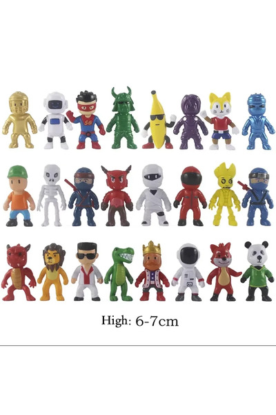 choice2 مينيسو ٢٤ قطعة - د ٨-٢٤ قطعة شخصيات أكشن أنمي كاواي ستامبل جايز من ما...