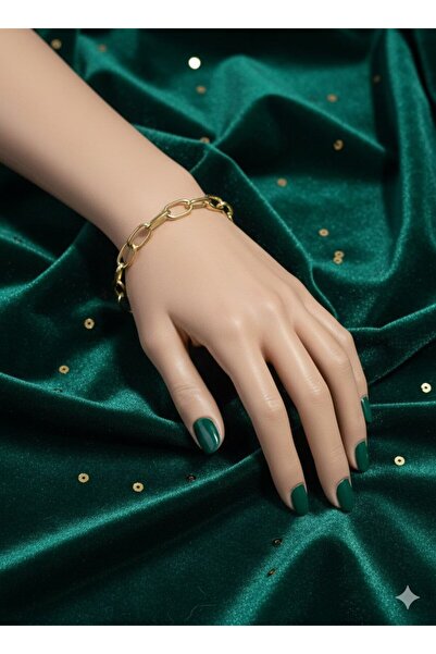 Shiklik سوار نسائي أنيق بسلسلة ذهبية اللون