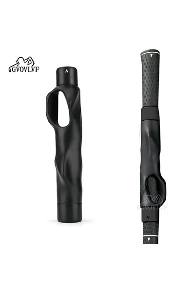 Choice 1pc Black 1pc Golf Club Training Grip Golf Training Aid Posture Correction Practice Alignment Postur