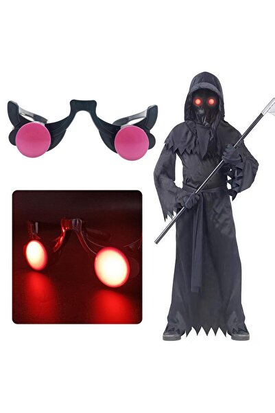 Choice نظارات مضيئة LED عيون حمراء مضحكة للأطفال هالوين المهرج تأثيري أنيمي ا...