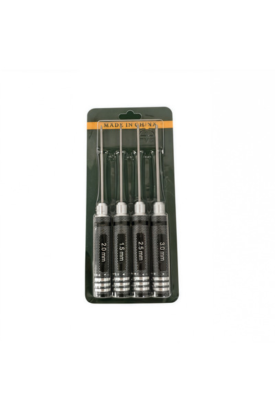 Choice مجموعة مفكات براغي داخلية سداسية فائقة الصلابة مكونة من 4 قطع لصيانة ط...