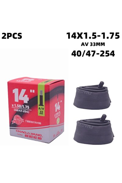 Choice شريدر صمام 2 قطعة 14X1.5-1.75-AV تشاويانغ دراجة الأنبوب الداخلي 14 16 ...