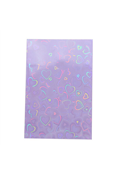 Choice 50pcs Purple 50pcs/pack Colored Korean Idol Photo Card Holder Photocard Sleeves Photo Anti-scratch C