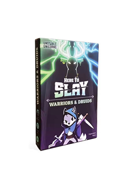 Choice لعبة WARRIORS DRUIDS2 الجديدة، لعبة TeeTurtle Here to Slay الأساسية من...