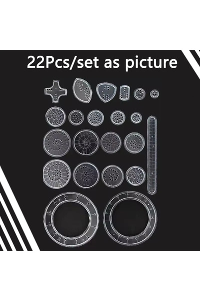 Choice مجموعة أدوات الرسم الإبداعية سبيروغراف المكونة من 22 قطعة، تتضمن أدوات...