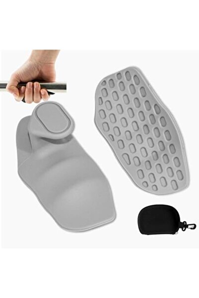 Choice GRAY Fitness dumbbell weightlifting silicone palm protection anti-slip grip anti-cocoon grip