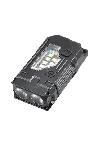 Choice مصباح يدوي صغير بتقنية LED، قابل لإعادة الشحن عبر منفذ USB، متعدد الوظائف، مزود بتقنية COB، قابل للتعديل، مناسب لحالات الطوارئ