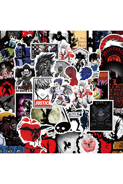 choice2 Bandai 50PCS 10/30/50pcs Death Note Cartoon Stickers for Kids Anime S...