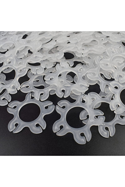 Choice one-size 50pcs Birthday Party Supplies Balloon Accessories Plum Blossom Clip Balloon Multi-Function