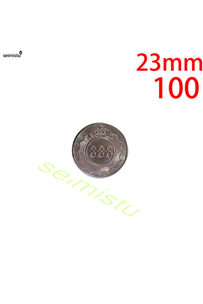 Choice 100PCS-23MM-888 100pcs Stainless Steel Coin Tokens Collect Medals for ...