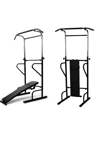 Alcoach Power Tower Pull Up Bar and Dip Station