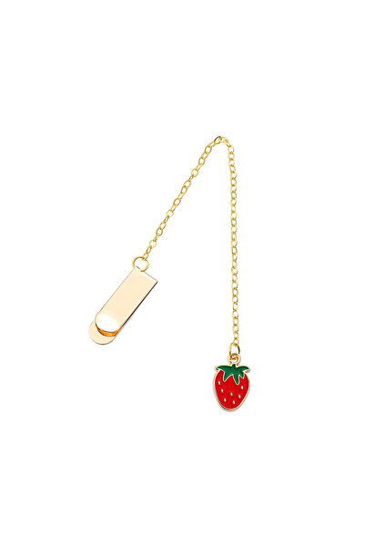 Choice strawberry Cute Simple Pendant Bookmark Strawberry Strawberry Cherry D...