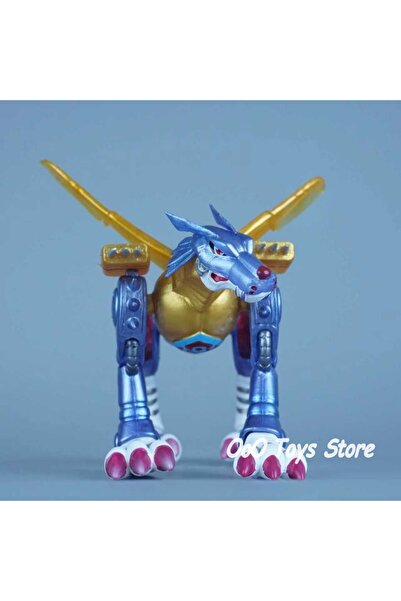 Choice Metal Garurumon 9cm Anime Digimon Adventure Figure Metal Garurumon Act...