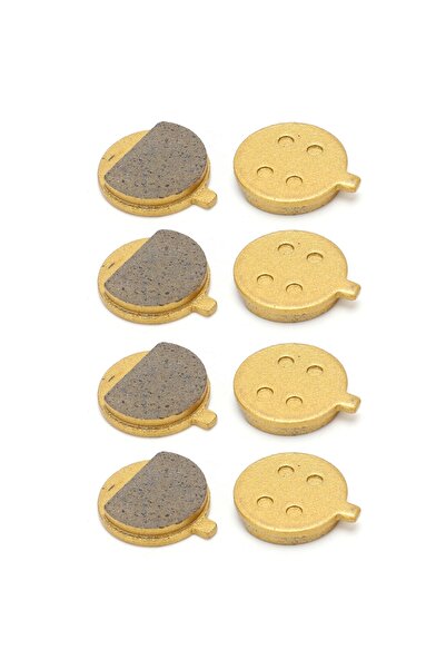 Choice 4 Pair M355 M446 4 Pair Electric Scooter Disc Brake Pad Copper Based Bike Round Brake Pad for Mounta