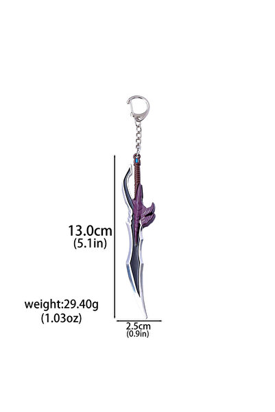 Choice K00916-02 Anime Solo Leveling Personalized Keychain Pendant Sung Jin w...