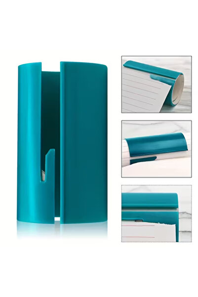 Choice1 قاطع ورق تغليف هدايا يدوي شديد التحمل باللون الأخضر: لا يحتاج إلى بطا...