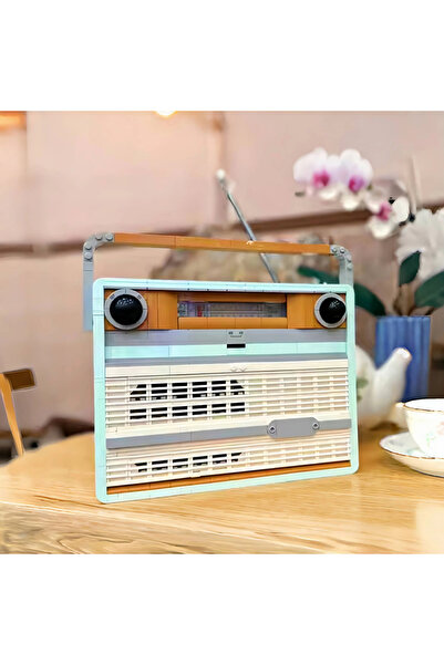 Choice بدون علبة أصلية، لعبة راديو ريترو جديدة من عام 2025، نموذج مكعبات بناء، مسجل صوت، هدية عيد ميلاد للأولاد