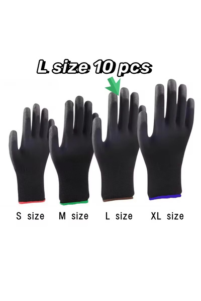 Choice قفازات حماية من التفريغ الكهروستاتيكي، مقاس كبير، 20 قطعة، قفازات إصلا...