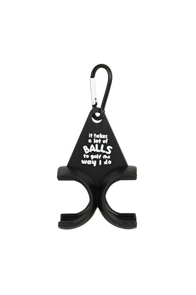 Choice Type B Funny Golf Ball Holder Golf Accessories Black 3D Printed Golf Tee Holder Sports Gift for Golf