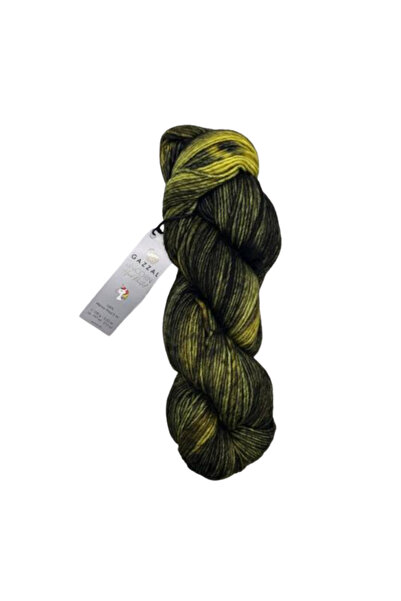 Gazzal Unicorn %100 Superwash Merino Wool – 100 g 197 m Hand Dyed Knitting Yarn-1360-1 Piece