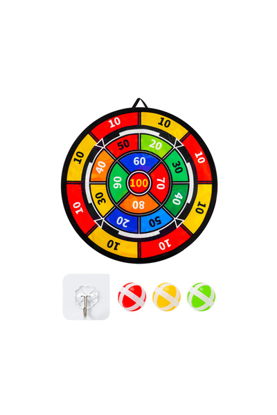 Choice danmian3qiu With sticky ball and dart board, indoor/outdoor sports fun party game toys, accessories