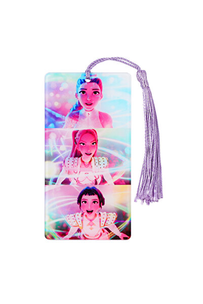 Miniso SQ249 Huntress Witch Squad acrylic bookmark, inspirational reading markers and tassels, cartoon anim