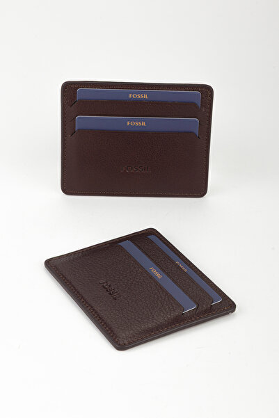 Fossil Boxed Genuine Leather Unisex Hand Portfolio Wallet