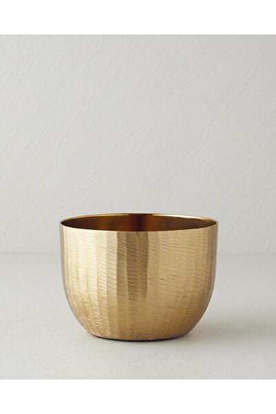 English Home Flena Metal Dekoratif Kase Gold 20x20x14 cm (22.12.2025)