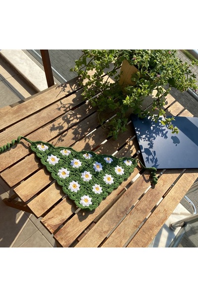 butiktia el örgüsü bandana