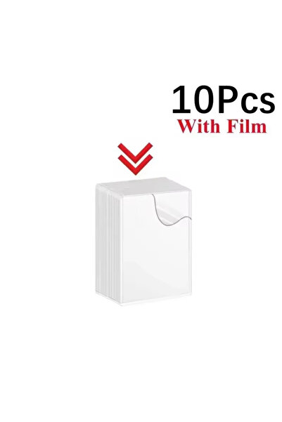 Choice A-10 قطع (مع غلاف واقٍ) 1-50 قطعة غلاف بطاقات كوري شفاف لموسيقى الكيبو...