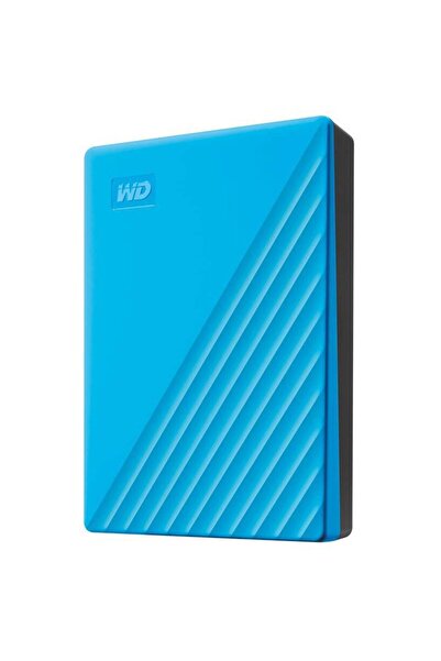 WESTERN DIGITAL Hard disk extern WD My Passport 4TB, USB 3.0, albastru