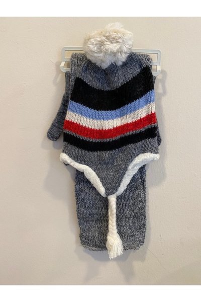 Mixshop Online Çocuk Atkı&Bere&Eldiven Set