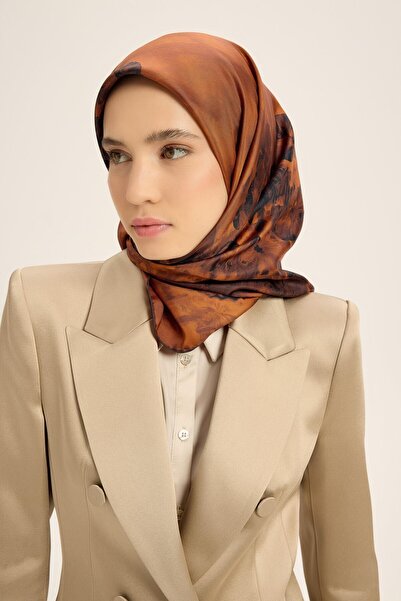 Maisa Eșarfă din mătase Trifoi TABA 90 x 90