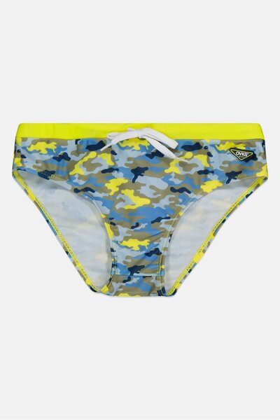 Overkids Kids Boy Camouflage Print Bikini Bottom, Multicolor