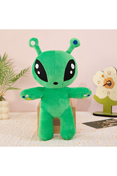 Choice 35cm 30cm Green Alien Plush Toy Anime Tentacle Horn Alien Monsters Hor...