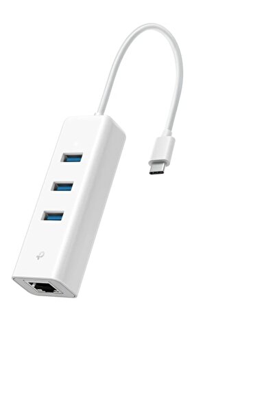 TP-LINK Ue330C USB Type-C to 3Pcs Type-A 3.0 Hub and Gigabit Ethernet Adapter