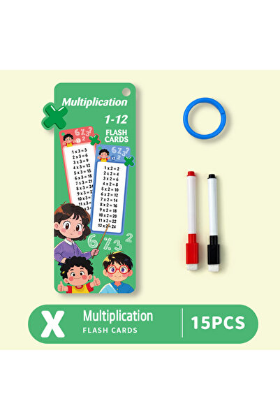 choice2 بطاقات تعليمية قابلة لإعادة الاستخدام لجدول الضرب | تمارين قابلة للمس...
