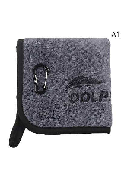 Choice منشفة صيد محمولة A1 مزودة بإبزيم، مصنوعة من قطن سميك ماص، مانع للانزلا...