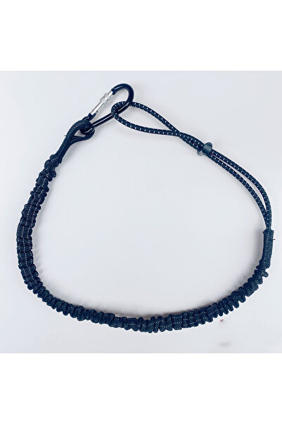 Choice حبل أمان أسود من النايلون للعمل على ارتفاعات عالية، حبل مضاد للسقوط، حبل أمان لأدوات العمل على ارتفاعات عالية