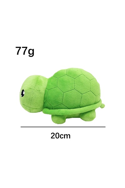 Choice دمية سلحفاة خضراء كرتونية لطيفة مقاس 20 سم، وسادة ناعمة محشوة من فيدال...