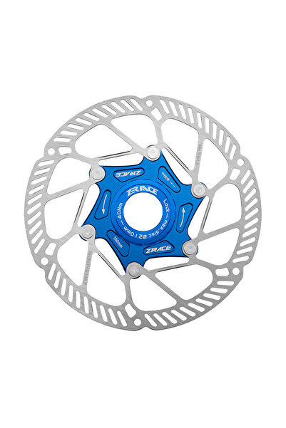 Choice قرص فرامل دراجة ZRACE Z2 أزرق اللون، قرص فرامل مركزي القفل، فرامل قرصي...