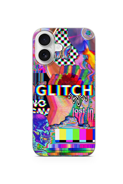 lelia حافظة هاتف شفافة متوافقة مع آيفون 16 مطبوع |   المجموعة: منطقة نيون دريم