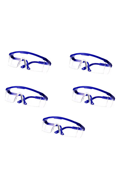 Choice 5pcs 5pcs Protective Glasses Cycling Goggles Labor Protection Splash-proof Sand-proof Impact-proof D