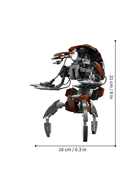 Choice no original box 583pcs Spcae Wars Droidekai Model Building Block Set M...