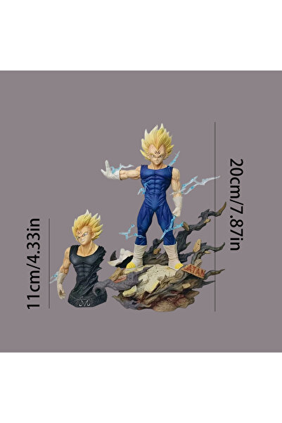 BANDAI mohuabeijita Dragon Ball Handmade Demoned Beijita Demobei Half body PV...