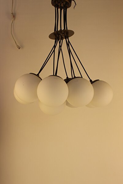 GN GEN AYDINLATMA Premium Opalin Cam Küre Serisi Bulut Formlu Modern Çoklu Sa...