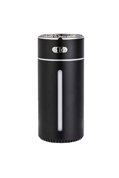 Xo HF09 Humidifier for home or car, spray type, Ambient Light, 300ml, 800mAh, Black